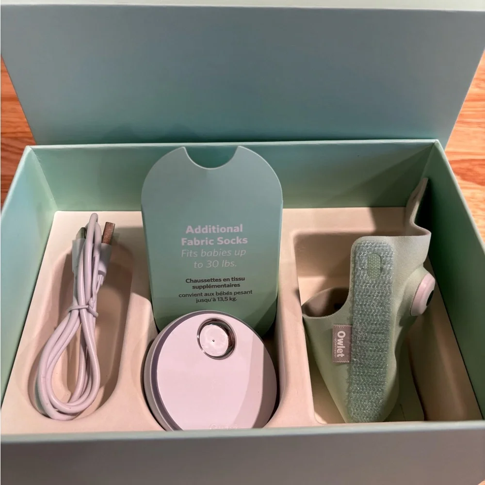 Owlet Baby Sleep Monitor Sock - Mint